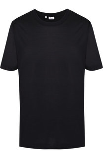 Шелковая футболка с круглым вырезом Brioni