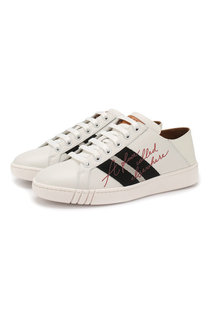 Кожаные кеды Wisen Bally