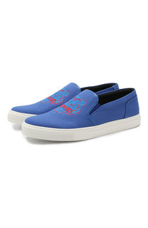 Текстильные слипоны Tiger Kenzo