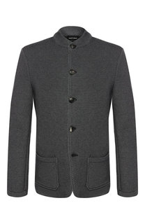 Пиджак из смеси хлопка и кашемира Giorgio Armani