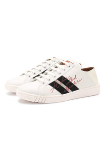 Кожаные кеды Wisen Bally