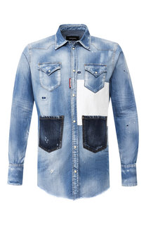 Джинсовая рубашка Dsquared2