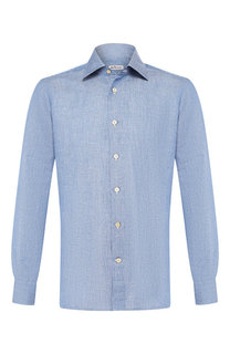 Хлопковая рубашка Kiton