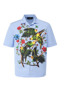 Хлопковая рубашка Dsquared2
