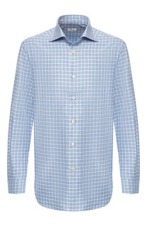 Хлопковая рубашка Kiton