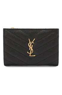 Кожаное портмоне Saint Laurent