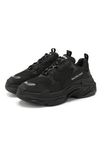 Комбинированные кроссовки Triple S Balenciaga