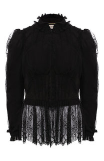 Кружевная блузка Saint Laurent