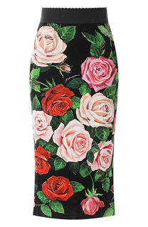 Шелковая юбка Dolce & Gabbana