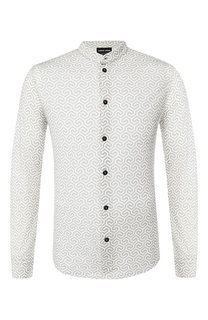 Шерстяная рубашка Giorgio Armani