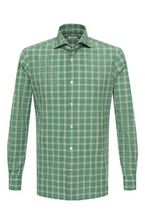 Хлопковая рубашка Kiton