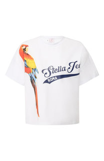 Хлопковая футболка Stella Jean