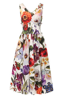 Хлопковое платье Dolce & Gabbana