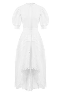 Хлопковое платье Alexander McQueen