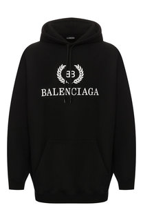 Хлопковое худи Balenciaga