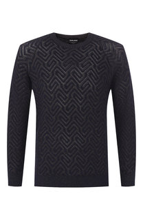 Джемпер из смеси хлопка и вискозы Giorgio Armani