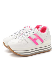 Кожаные кроссовки Hogan