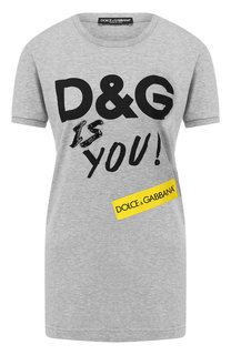 Хлопковая футболка Dolce & Gabbana
