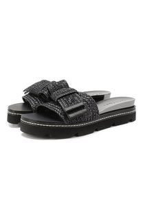 Кожаные шлепанцы Ami Casadei