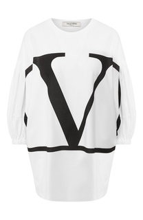 Хлопковая футболка Valentino