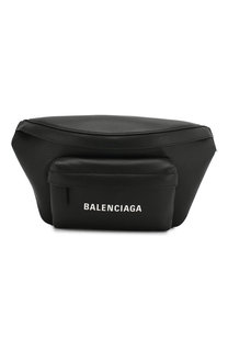Кожаная поясная сумка Everyday Balenciaga