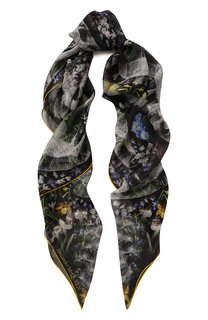 Шелковый платок Alexander McQueen