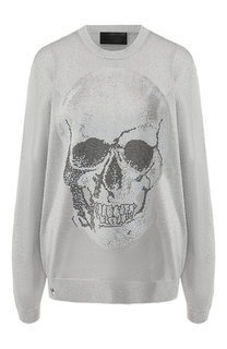 Пуловер из вискозы Philipp Plein