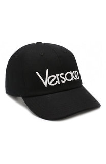Хлопковая бейсболка Versace