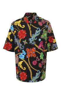 Хлопковая рубашка Versace