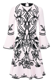 Платье из вискозы Alexander McQueen