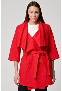 Пальто из вискозы и шерсти Снежная Королева