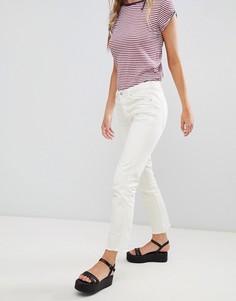 Узкие джинсы бойфренда Free People - Белый