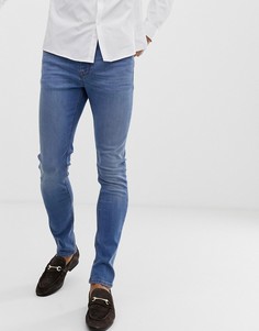 Светлые джинсы скинни ASOS DESIGN - Синий