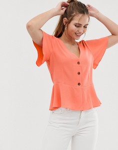 Блузка на пуговицах Brave Soul Dune - Розовый