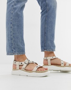 Массивные эспадрильи ASOS DESIGN - Светло-бежевый