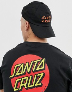 Черная кепка Santa Cruz Fire - Черный