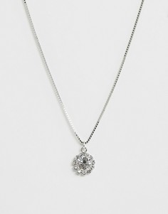 Ожерелье с кристаллами Swarovski Krystal London Rosetta - Очистить