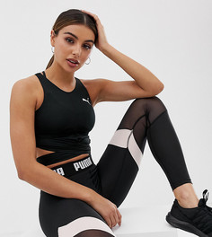 Черная майка с завязкой Puma эксклюзивно для ASOS - Черный