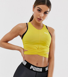 Желтая майка с завязкой Puma эксклюзивно на ASOS - Желтый