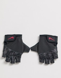 Серые перчатки Nike Training elemental - Розовый