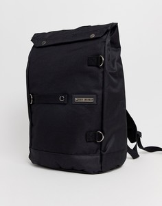 Черный кожаный рюкзак Ben Sherman - Черный