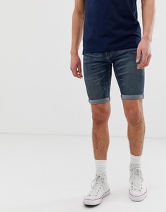Джинсовые шорты скинни Hollister - Синий