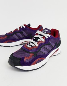 Фиолетовые кроссовки adidas Originals temper run - Фиолетовый