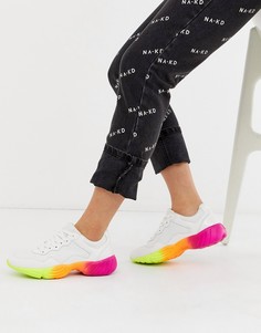 Кроссовки на шнуровке ASOS DESIGN Deploy - Белый