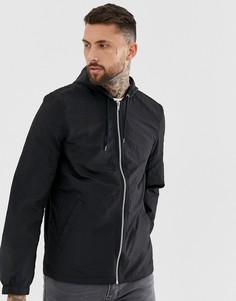 Черная куртка с капюшоном ASOS DESIGN - Черный