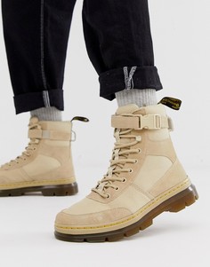 Ботинки с 7 парами люверсов Dr Martens Combs - Бежевый