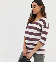 Топ в полоску с завязкой на спине Mamalicious - Мульти Mama.Licious