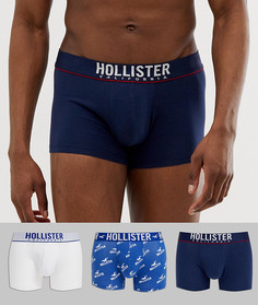 Комплект из 3 боксеров-брифов с принтом Hollister - Мульти