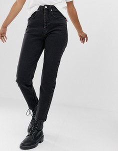 Укороченные джинсы в винтажном стиле из органического хлопка Cheap Monday - Черный