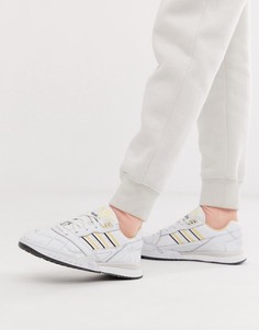 Бело-желтые кроссовки adidas Originals A-R - Белый